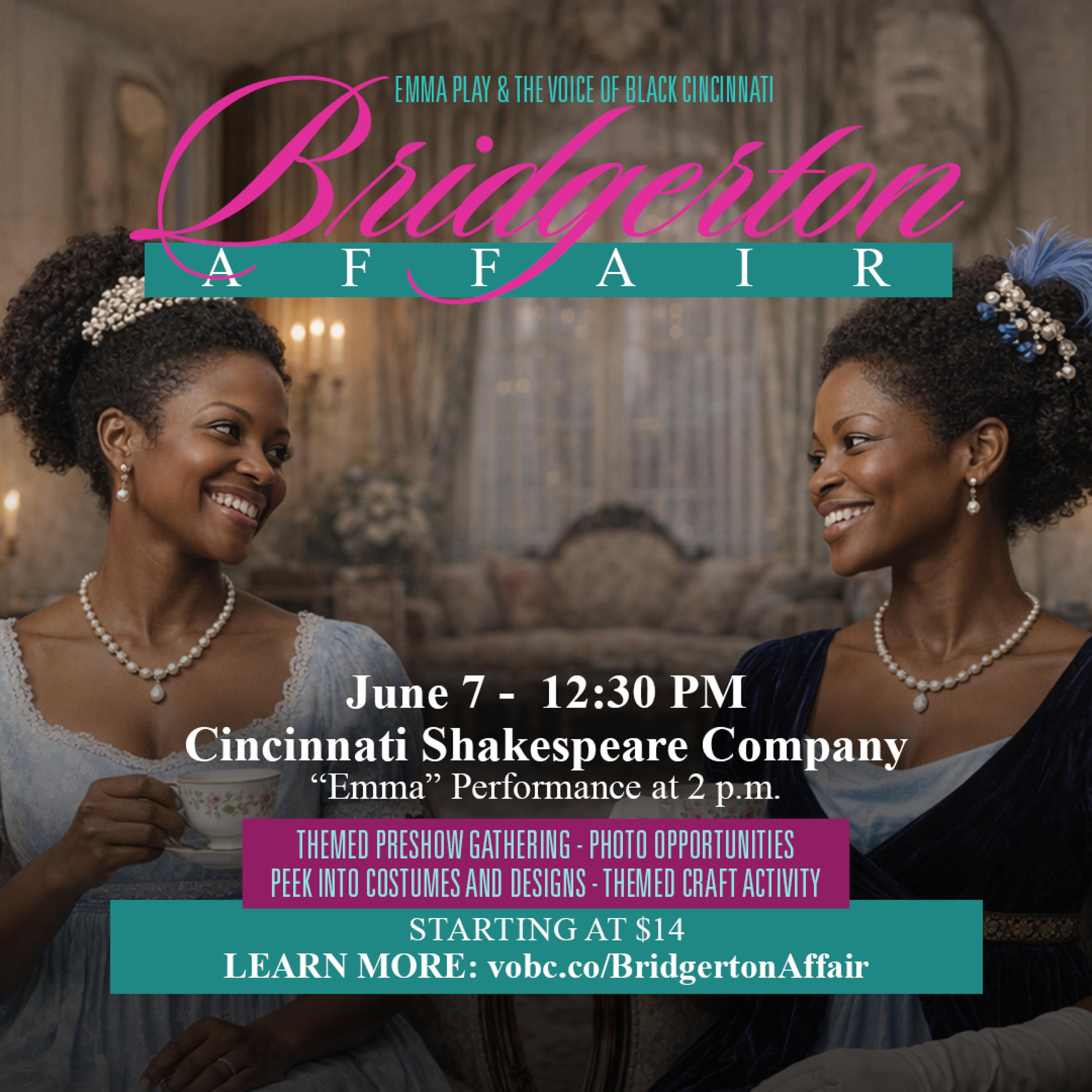 Bridgerton Affair Flyer