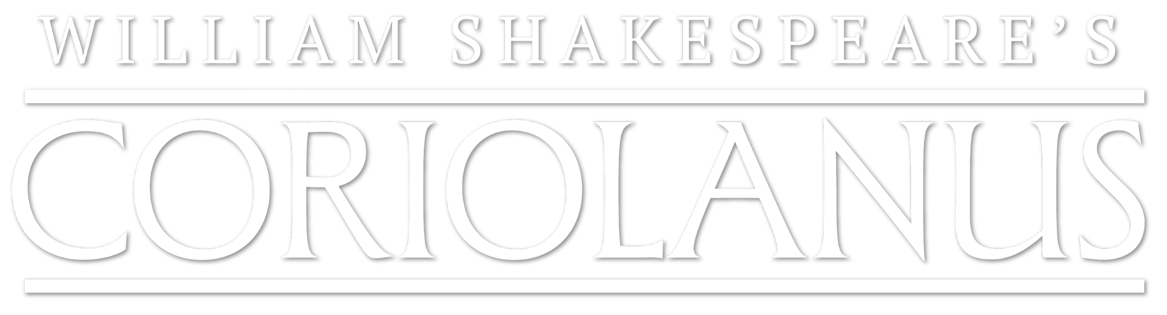 Coriolanus Web Logo Event Overlay 1