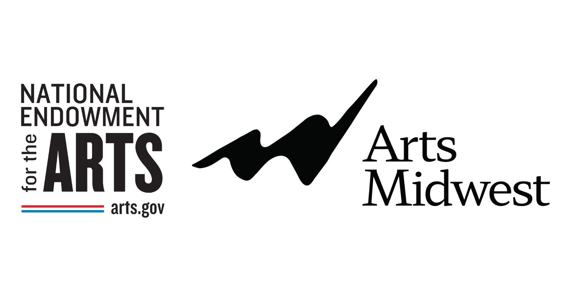 Logo Nea Arts Midwest White Background