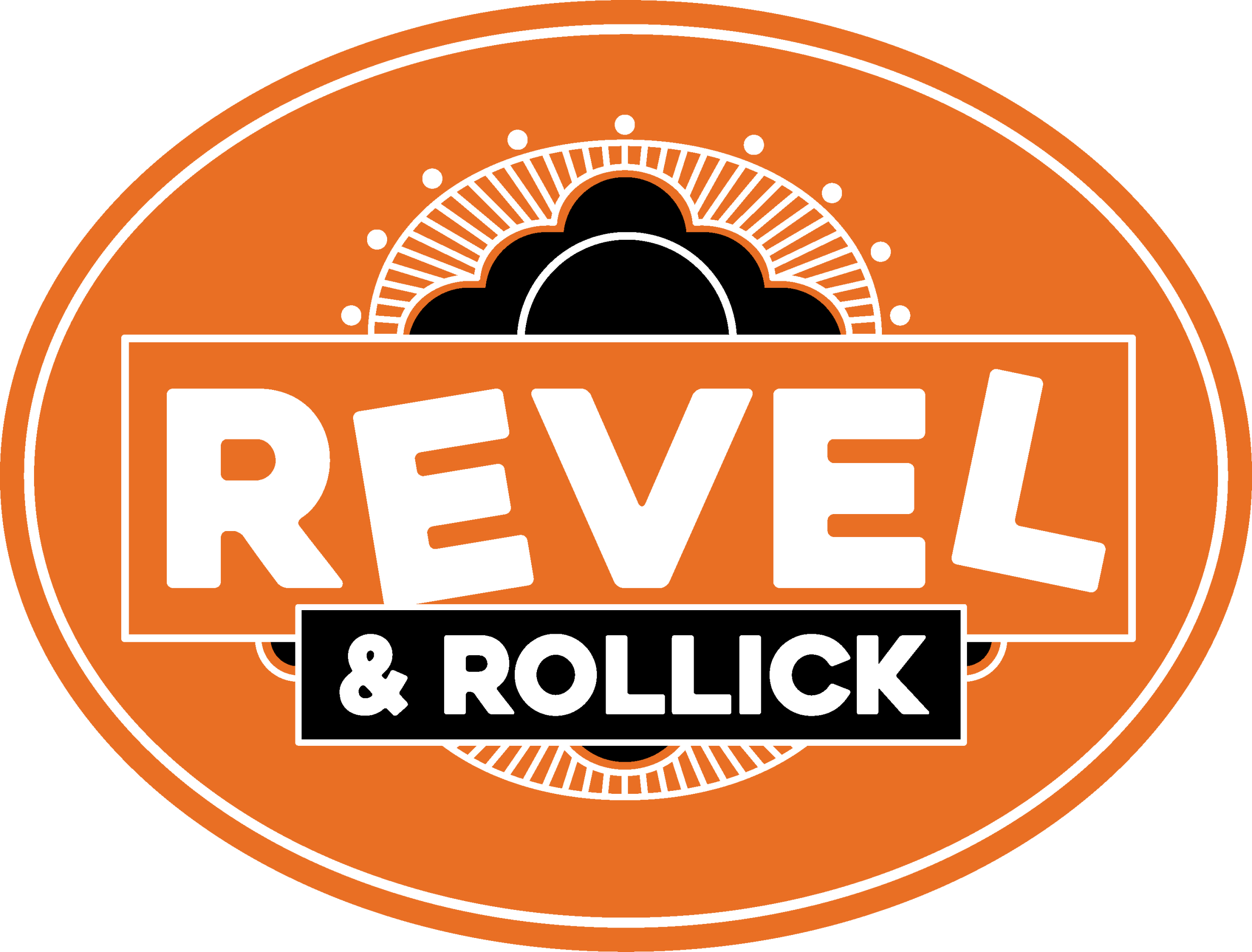 Revel Rollick 2c Logo Shield