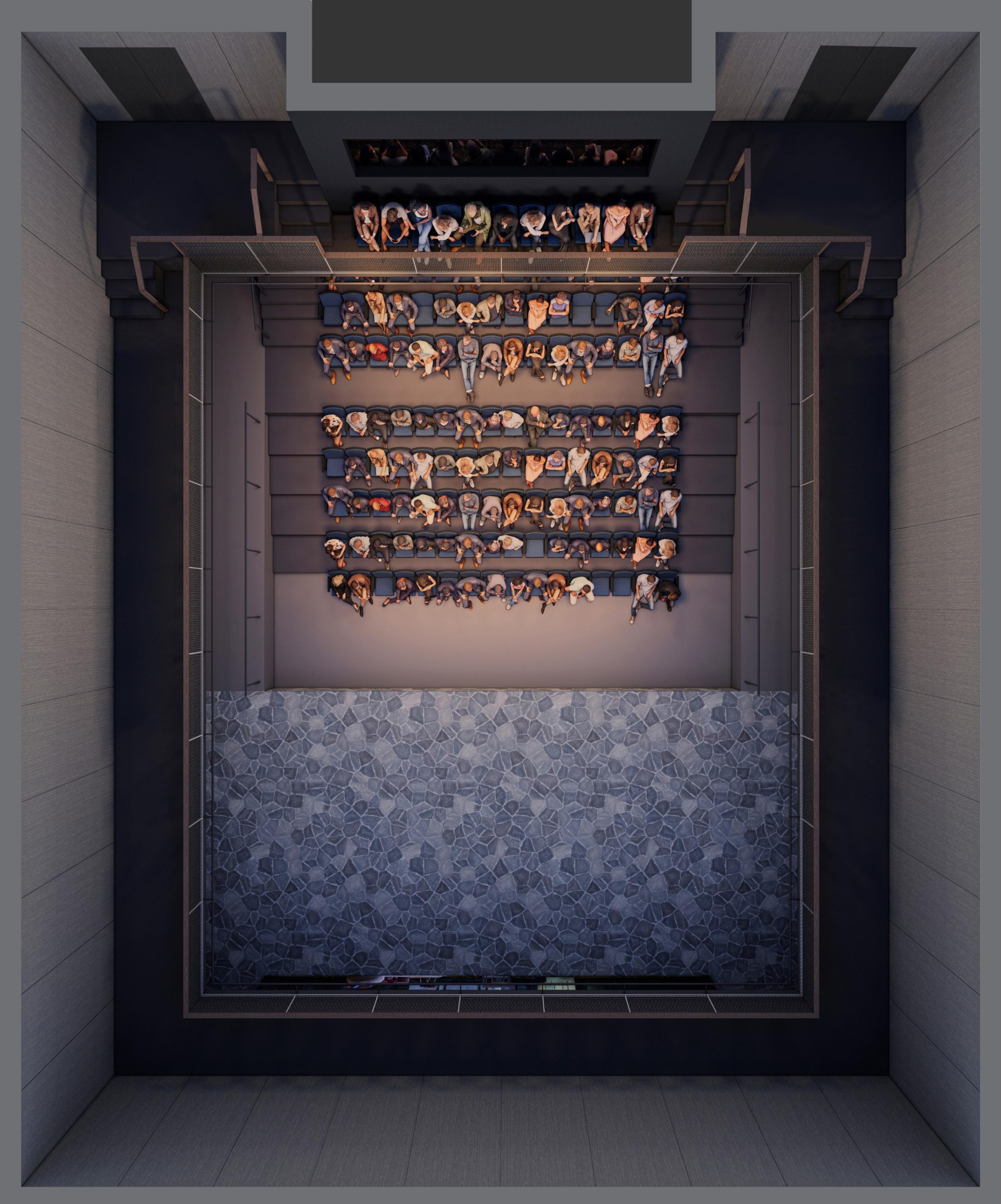 Studio Theater Seating End Stage Proscenium