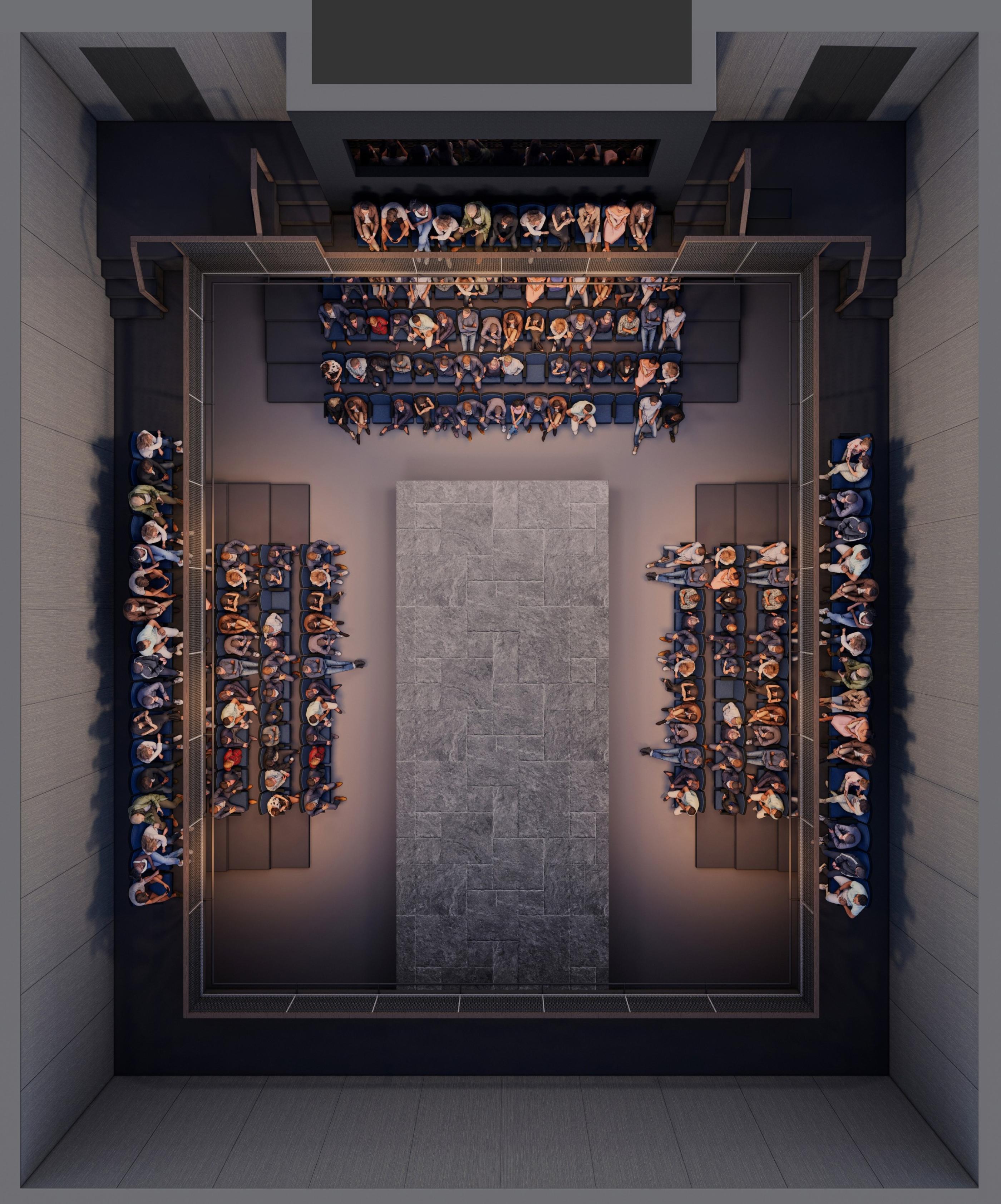 Studio Theater Seating Thrust